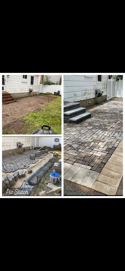 Patio paver project